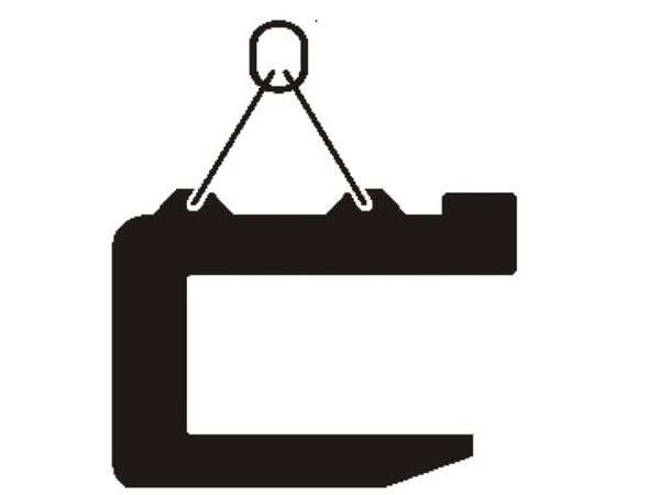 Gancio a C per coils — Attollo