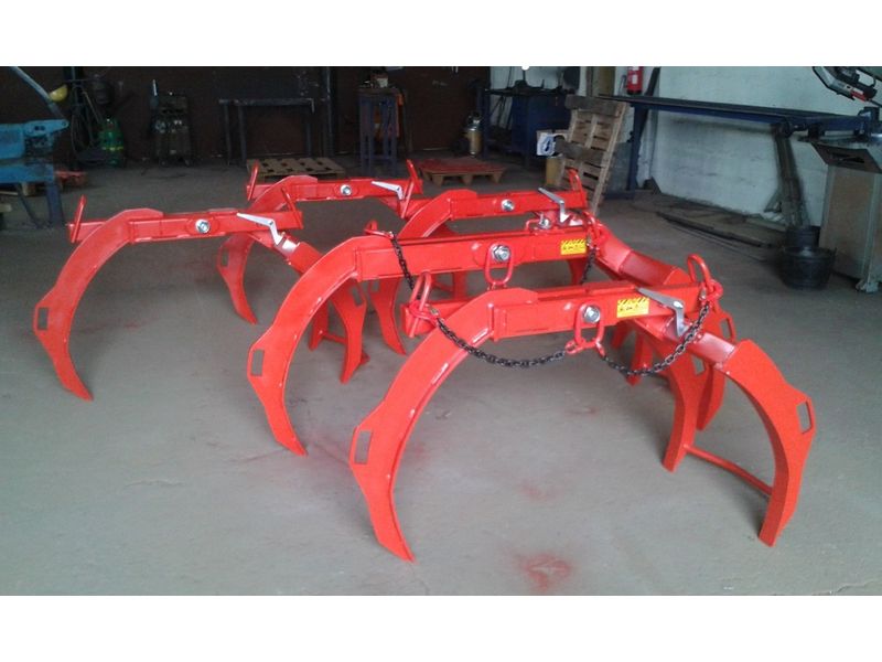 Clamp for irregular stone and boulders