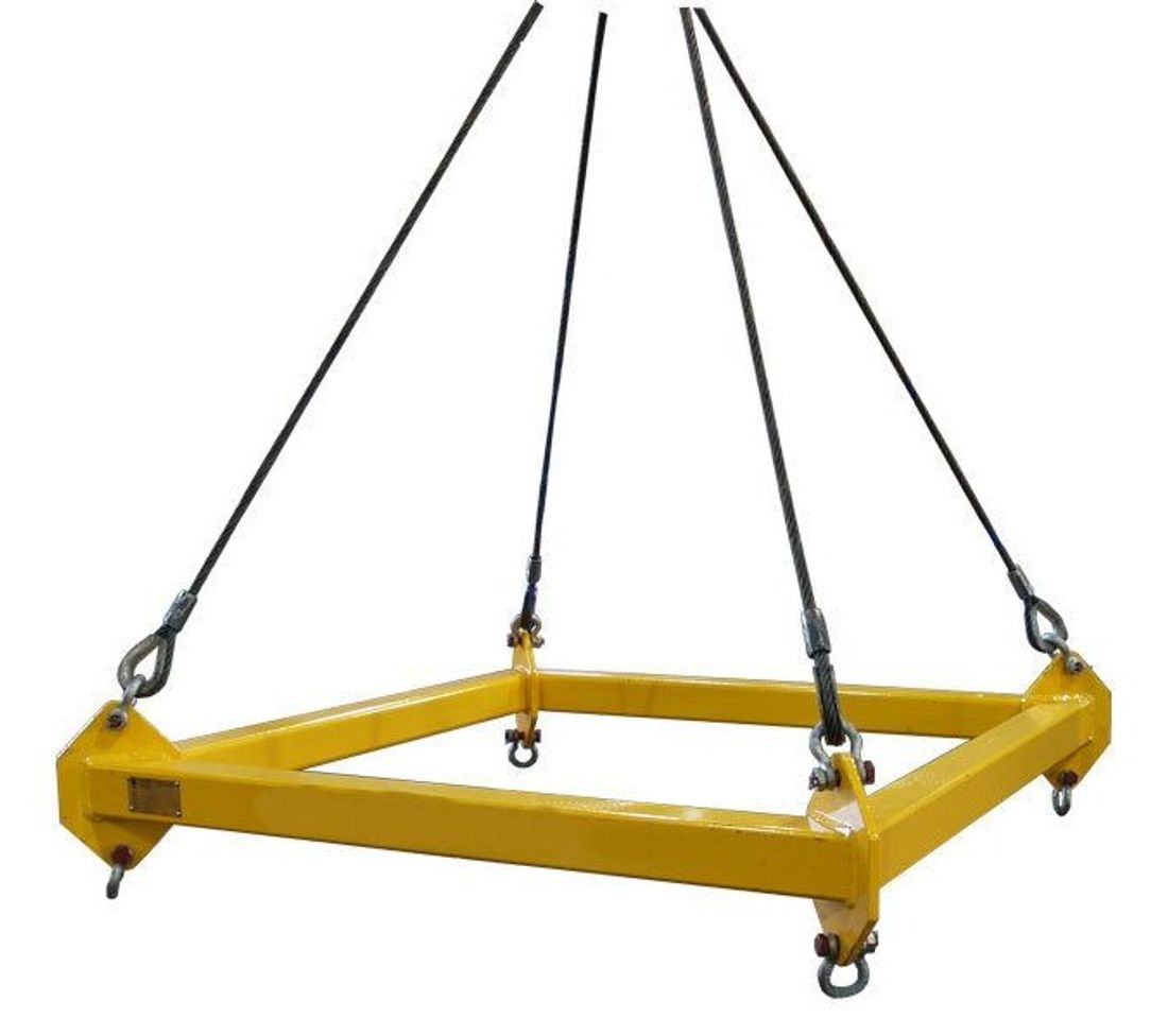 Square spreader beam