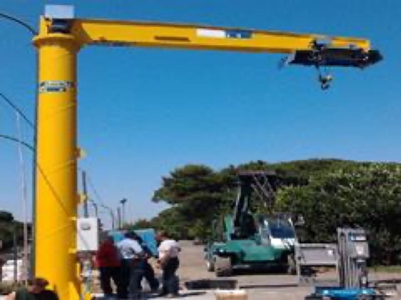 4 t jib crane for hauling