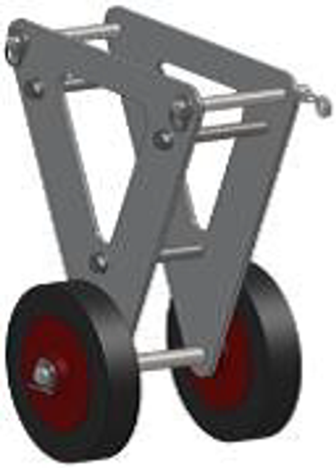 Carrello porta trave in alluminio per trasporto