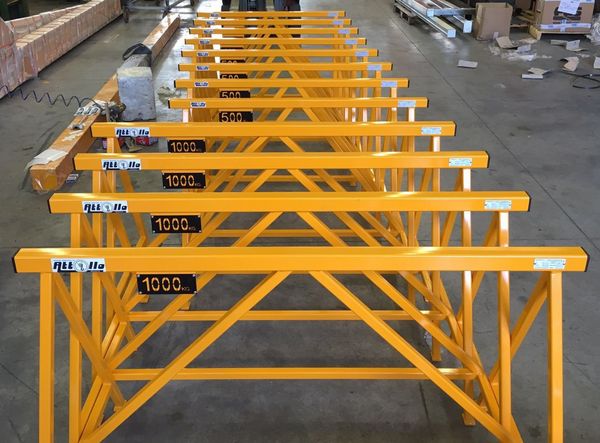 Cavalletti da appoggio certificati — Portata 500 kg