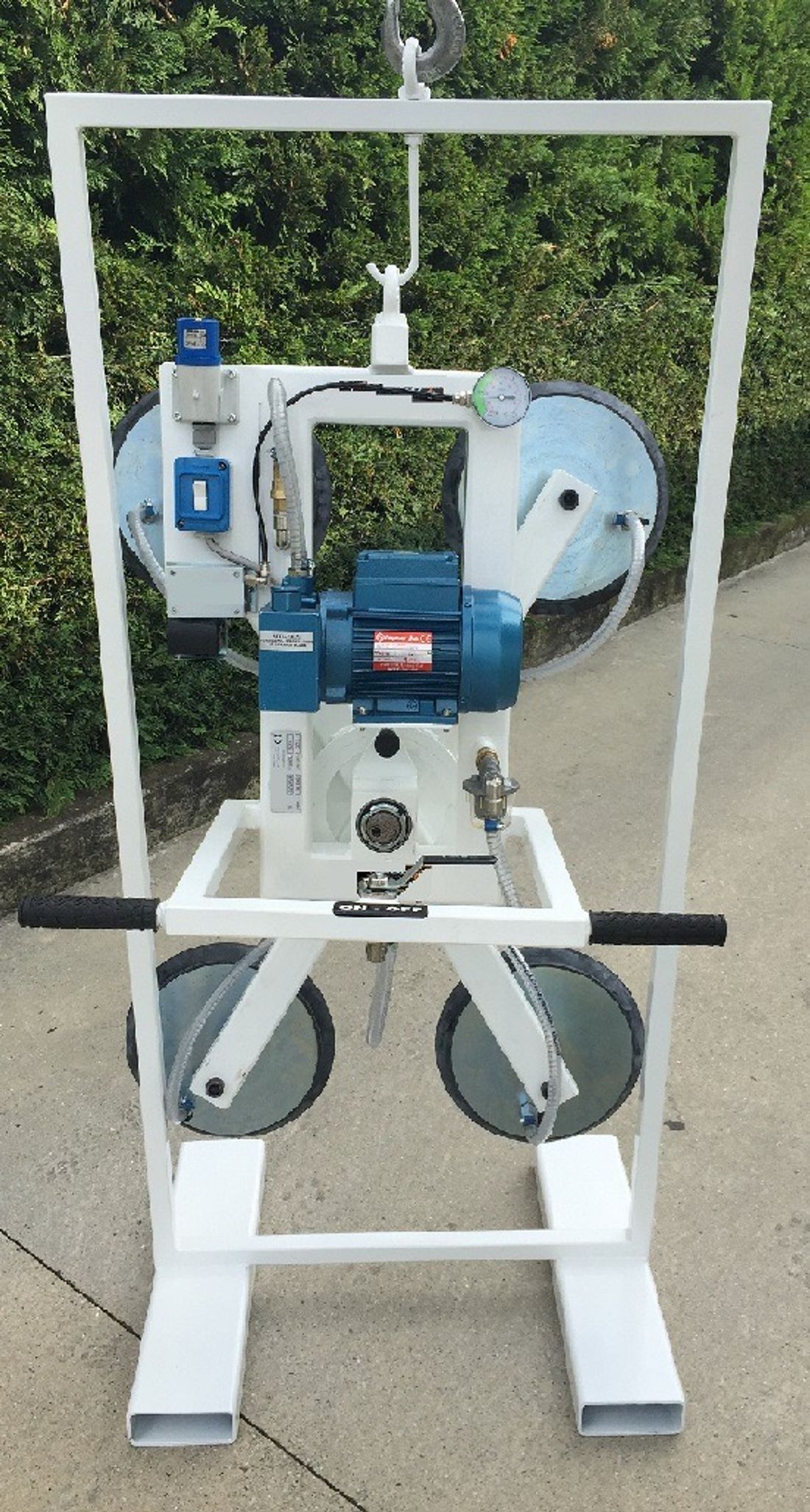 Ventosa per vetro elettrica con cavalletto