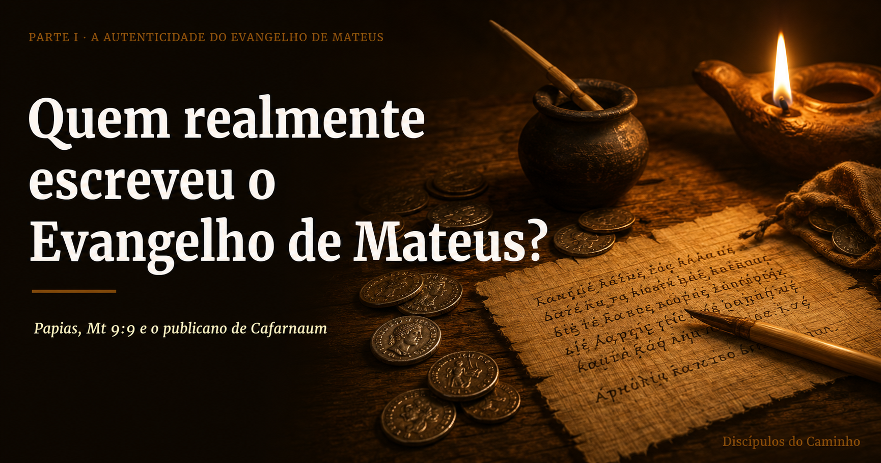 Quem realmente escreveu o Evangelho de Mateus?