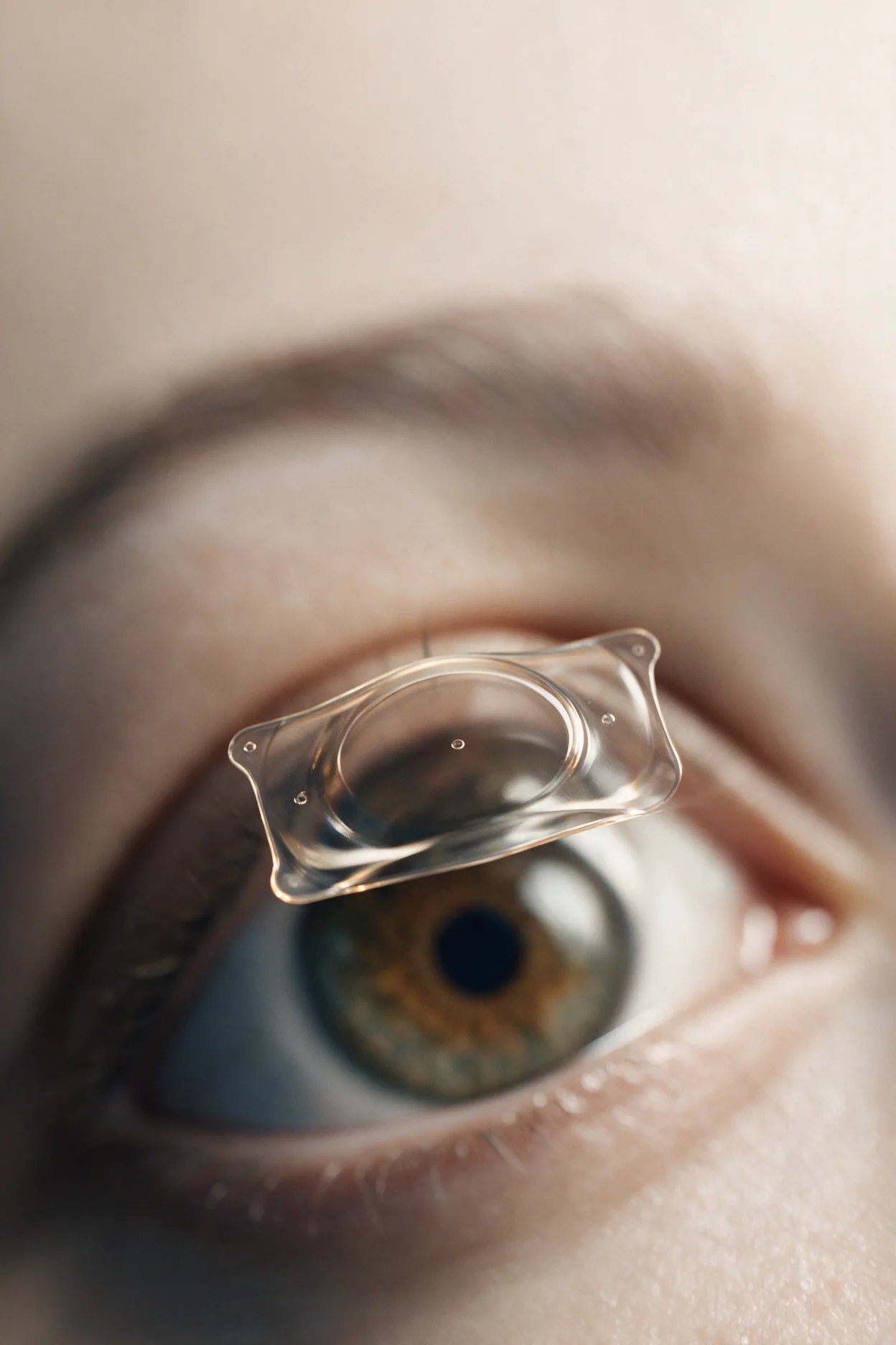 Dr. Joseph Ling with a patient at Lucēre Vision