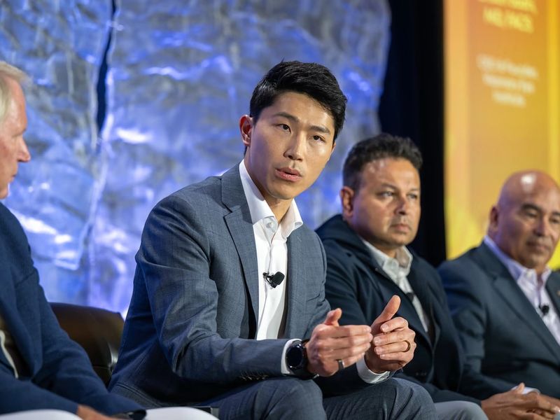 Dr. Joseph Ling speaking on a panel