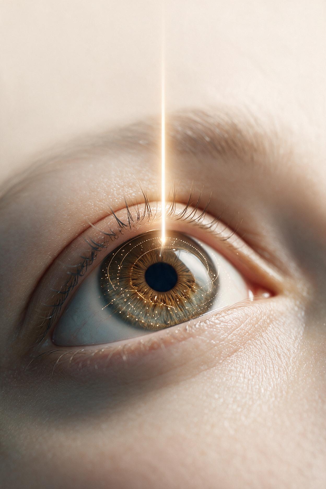 Dr. Joseph Ling with a patient at Lucēre Vision