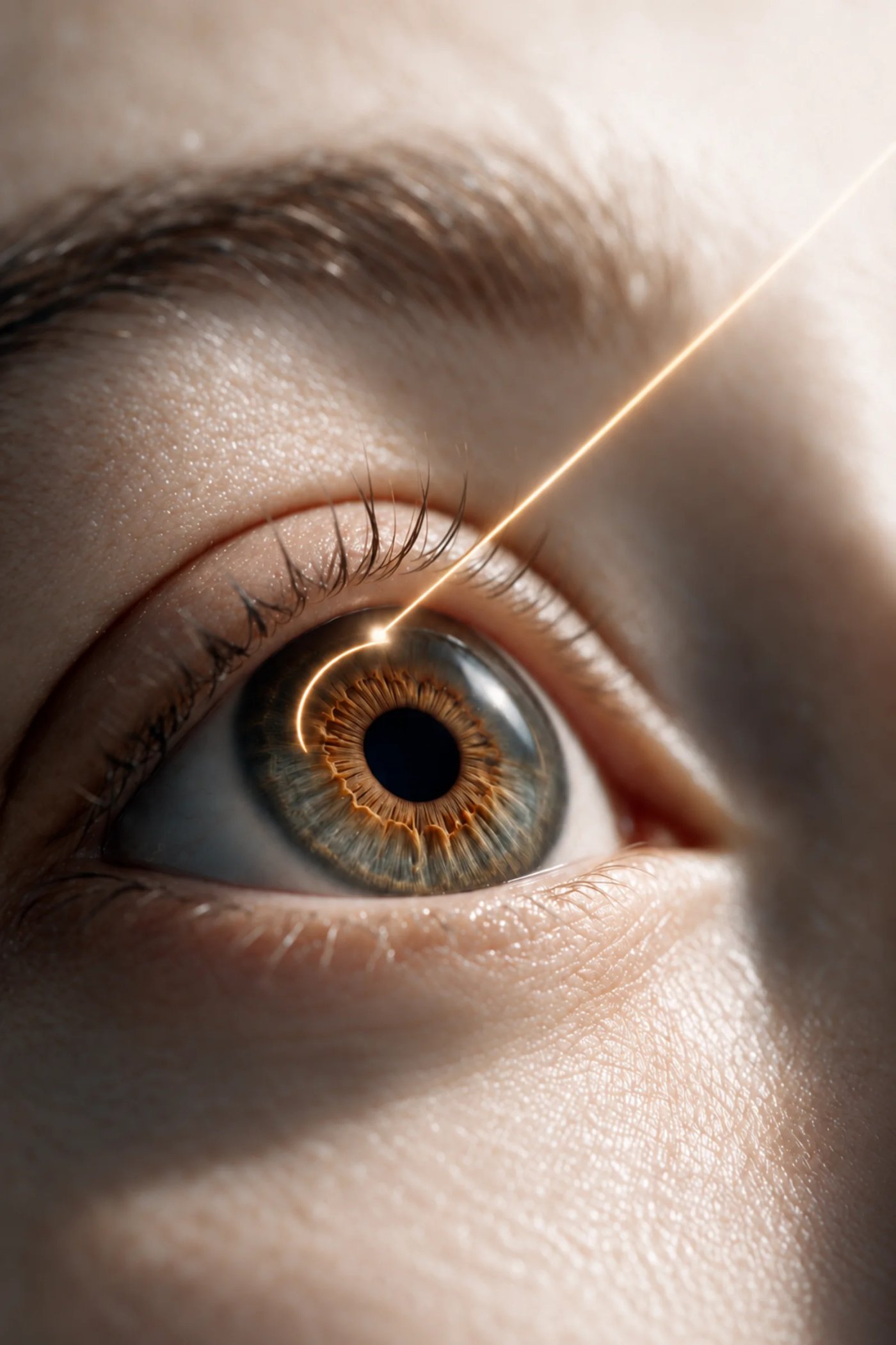 Dr. Joseph Ling with a patient at Lucēre Vision