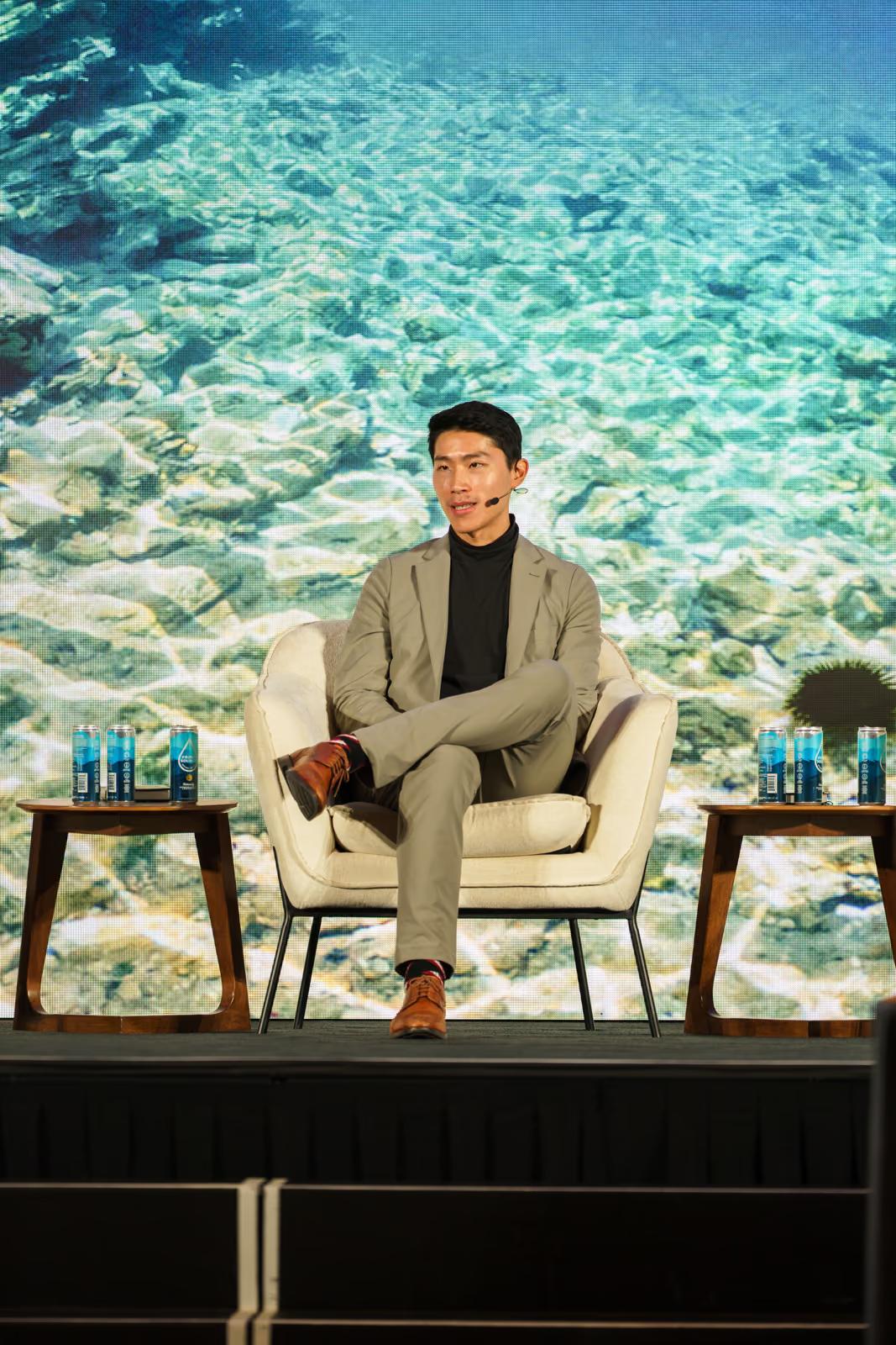 Dr. Joseph Ling speaking at an event