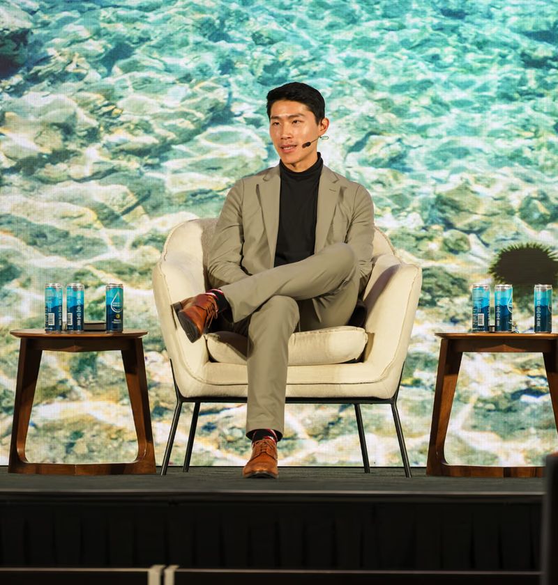 Dr. Joseph Ling speaking at an event
