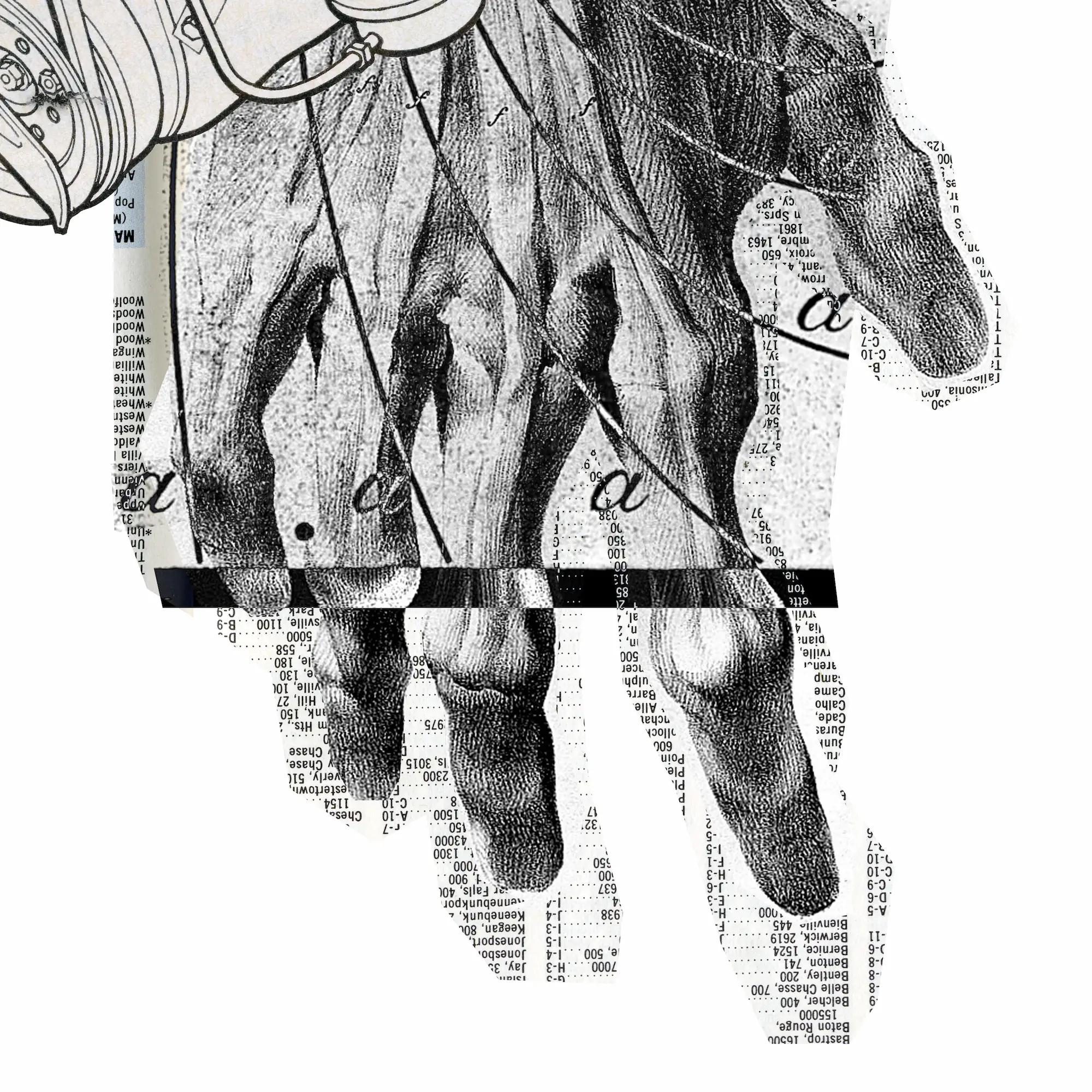 Anatomy of Melancholy - Detail 04 - Skeleton Hand