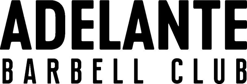 Adelante Barbell Club Wordmark