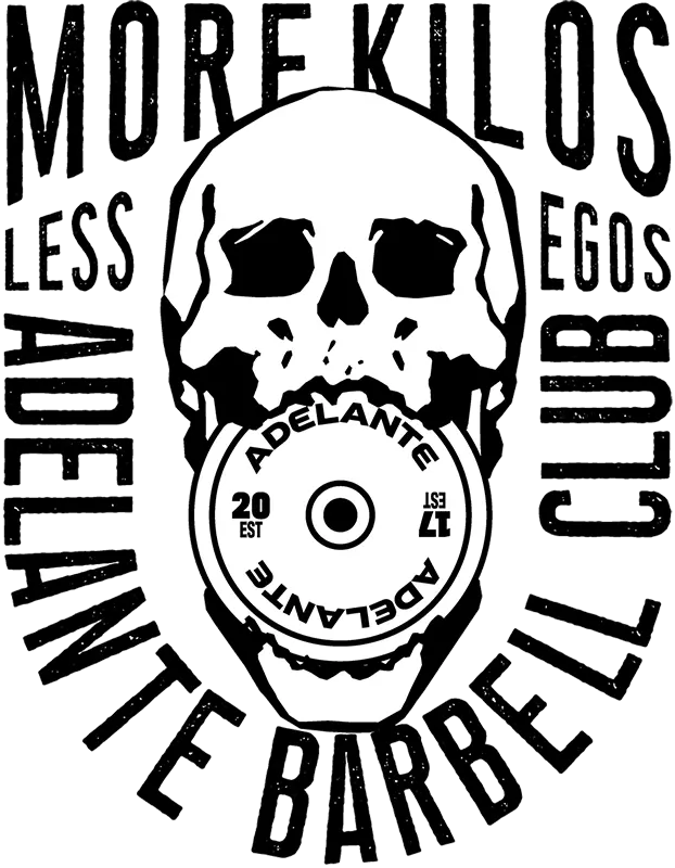 Adelante More Kilos Less Egos Badge