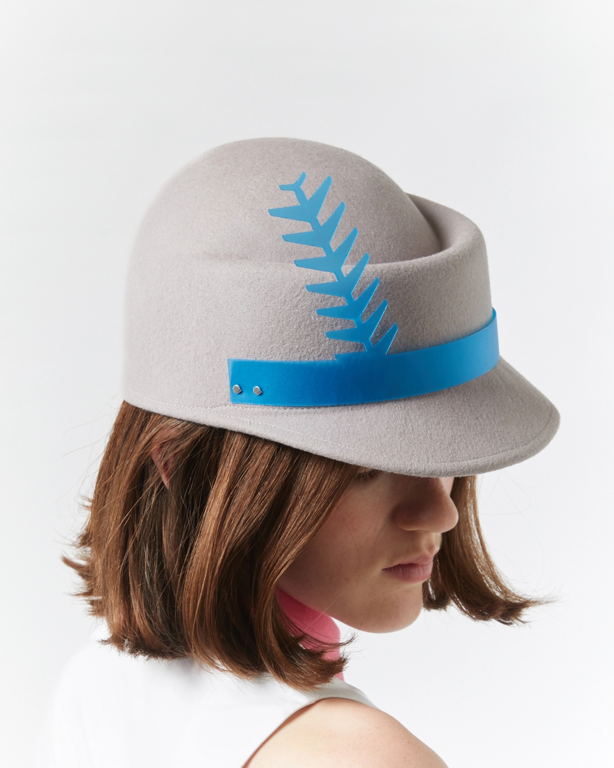 chöke Felt Hat in Gray secondary image