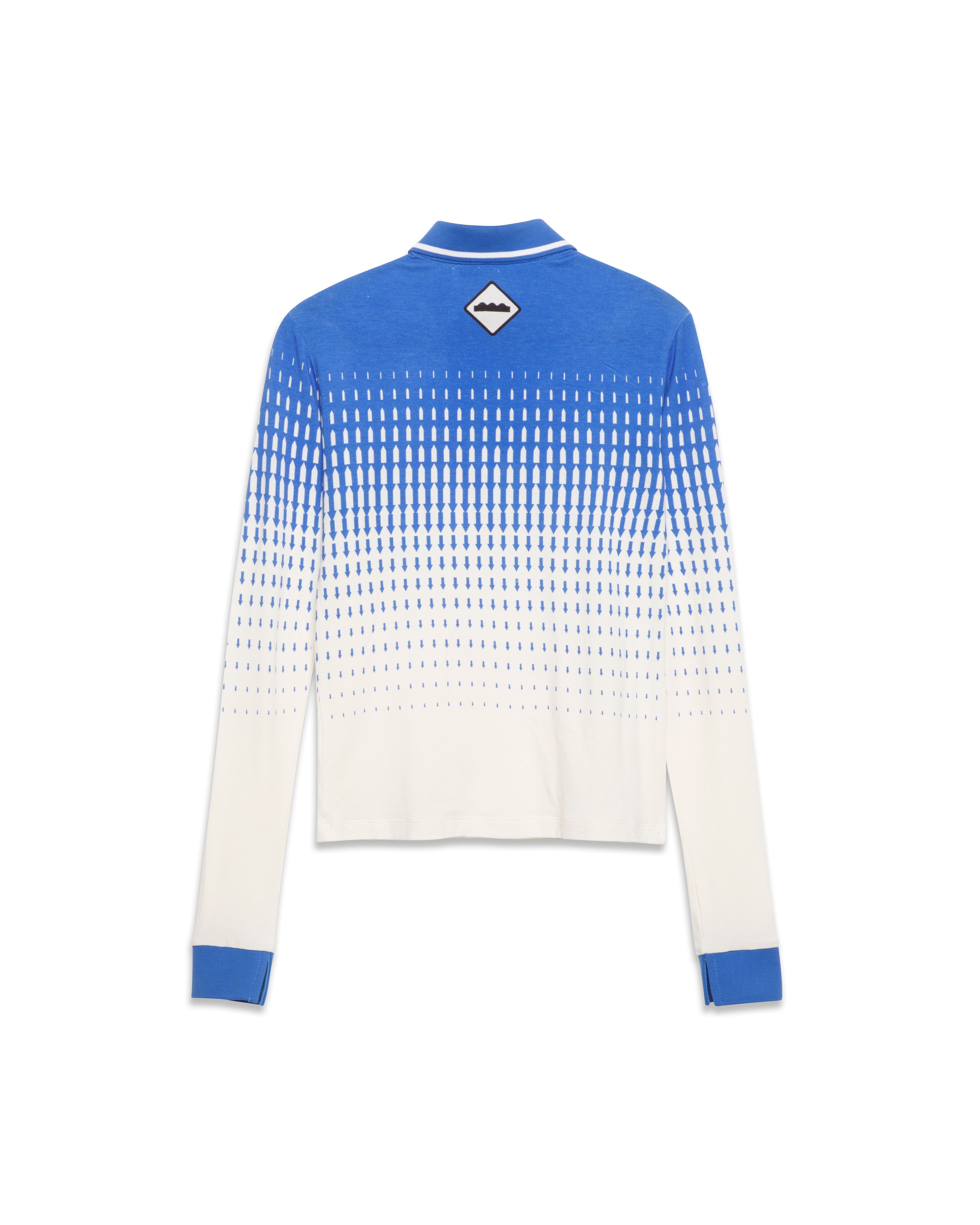 chöke arrow polo in blue alt