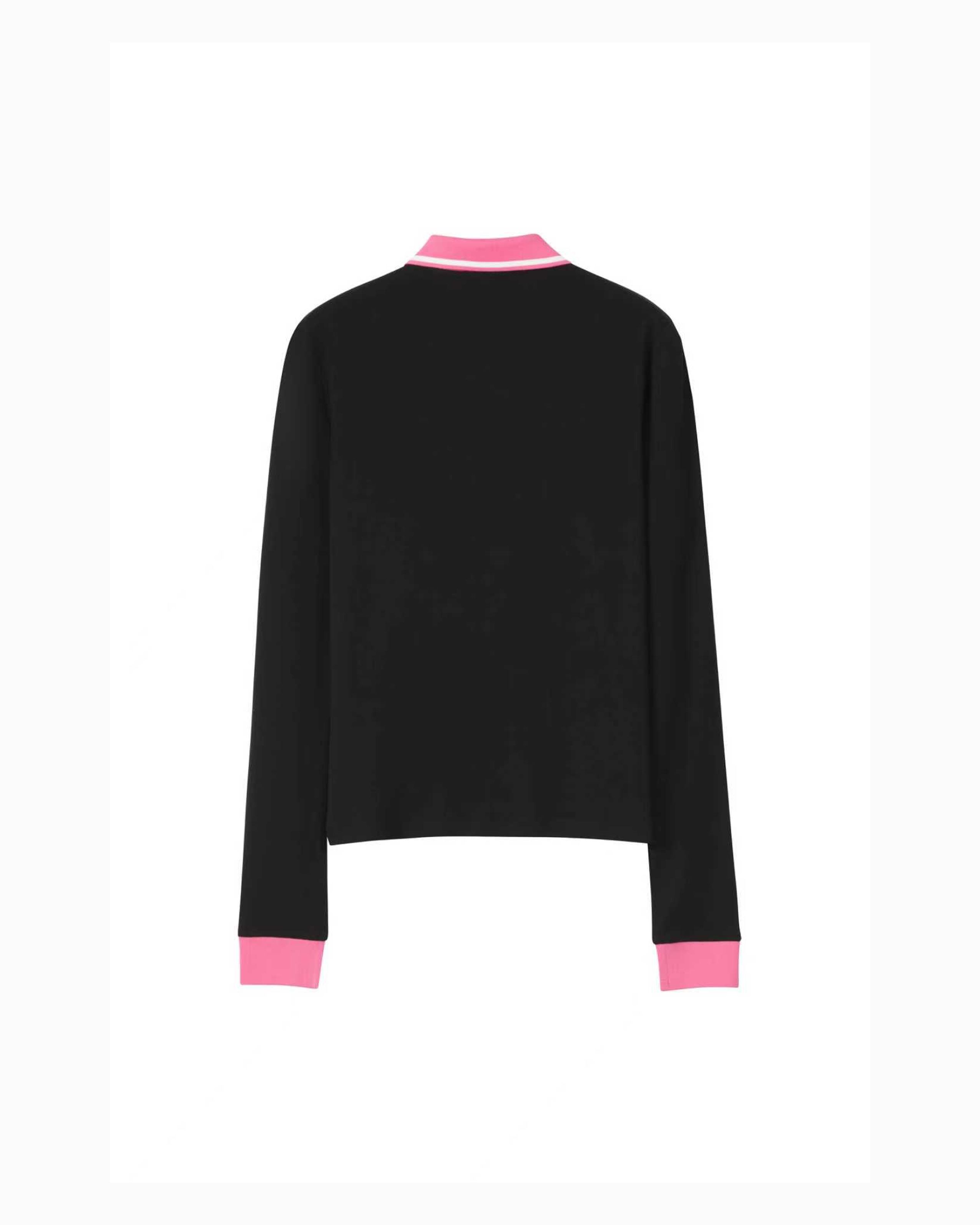 chöke arrow polo in black alt