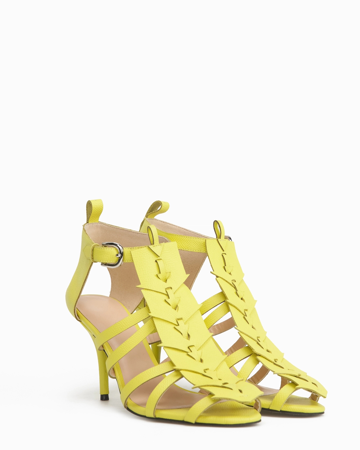 chöke arrow heeled sandals 