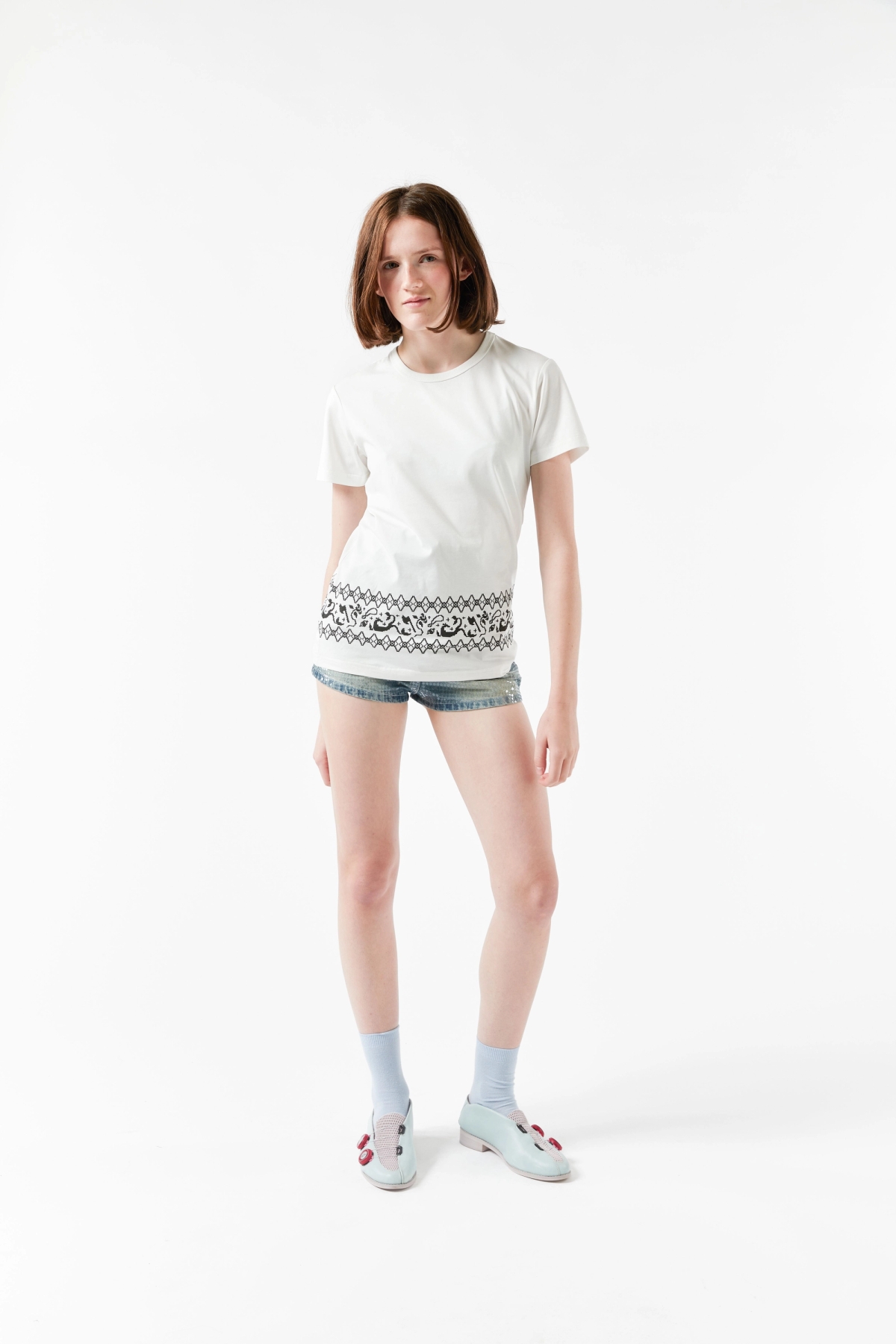 chöke fair isle print t-shirt – regular fit secondary image