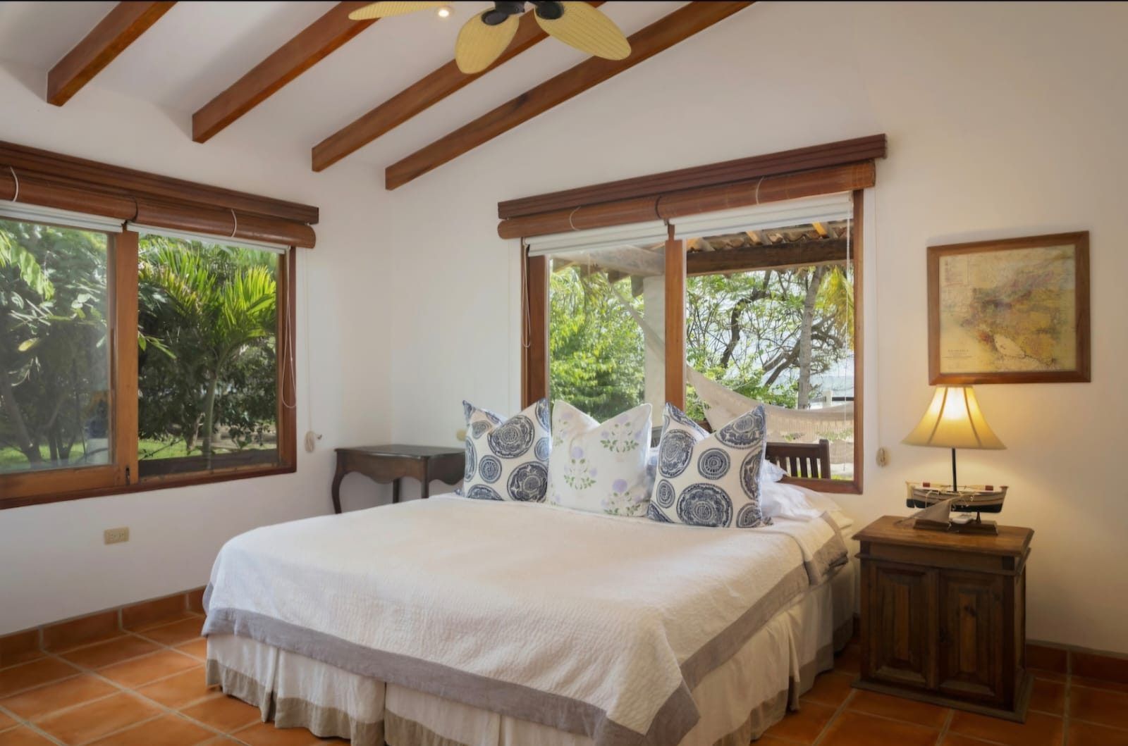 Habitación de la casa en Hacienda Iguana