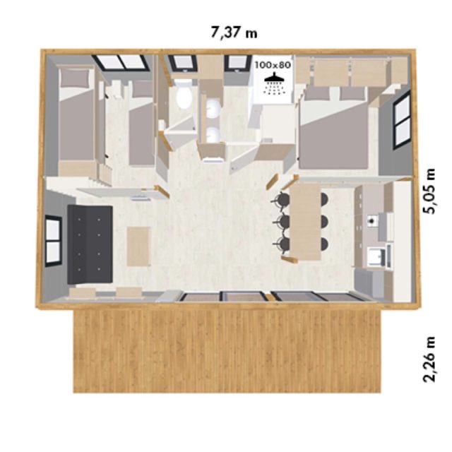 Portland 2 chambres – photo 8