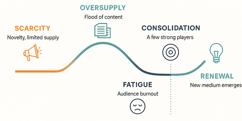 The Universal Law of Media Attention