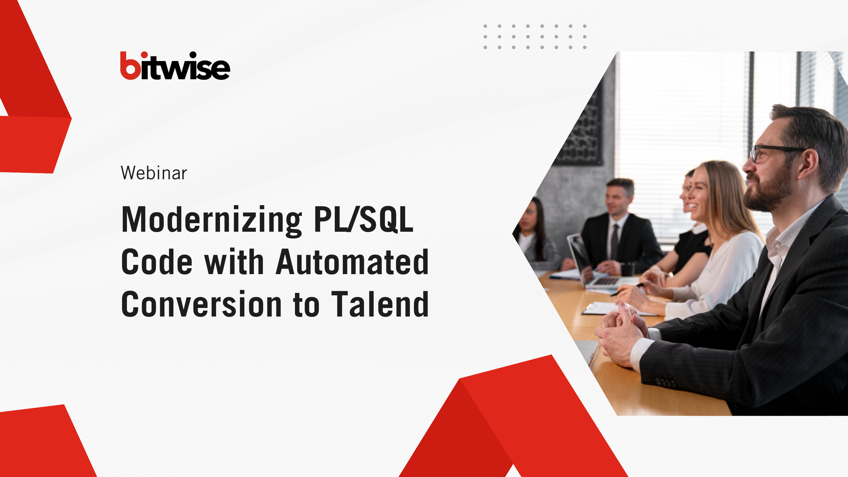 Modernizing PLSQL Code with Automated Conversion to Talend