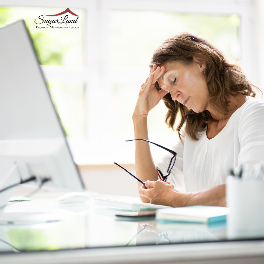 Landlord in Sugar Land Texas frustrated with property management performance