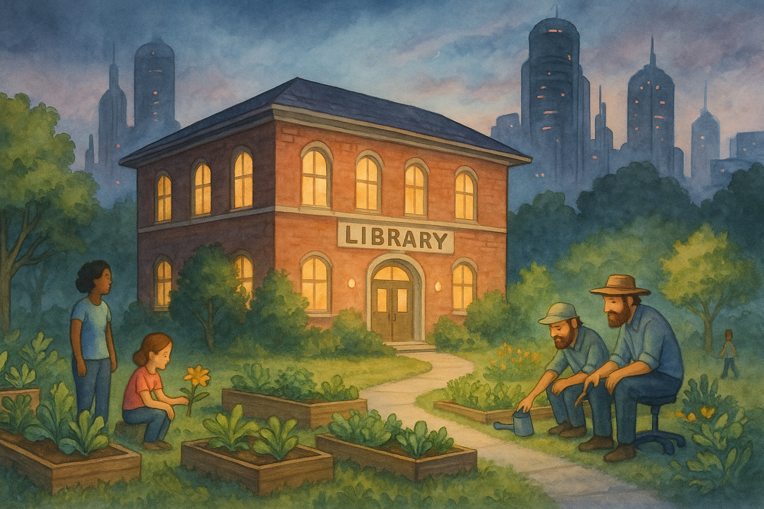 a community in the midst of distopia