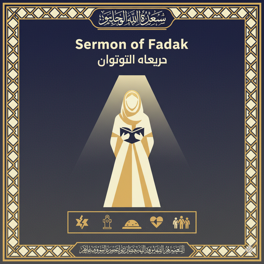 خلاصۂ خطبۂ فدک — جامع اور مختصر بیان