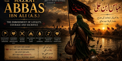Hazrat Abbas ibn Ali (A.S.) – The Embodiment of Loyalty, Courage, and Sacrifice