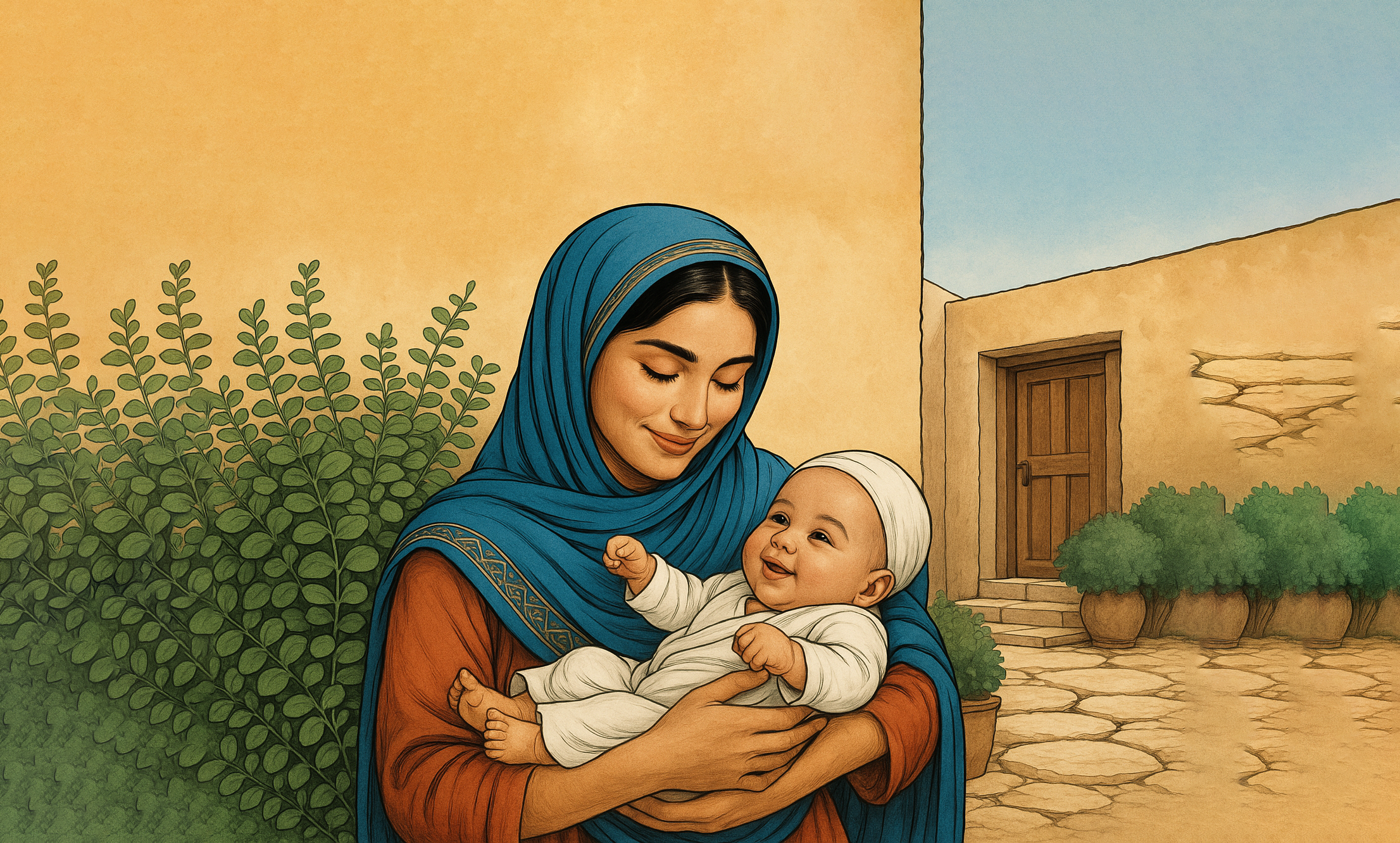 تربیت اولاد اور زوجہ کا کردار