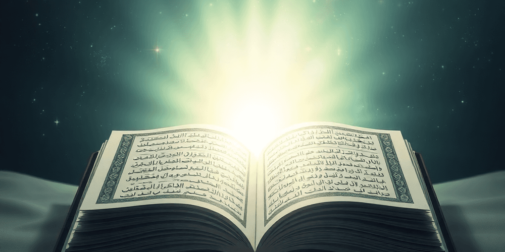 an open book with arabic writing on it