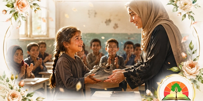 Poor girl gets a pair of shoes from her class teacher | A moral story for teaching children about humanity and benevolence, غریب لڑکی اپنی کلاس ٹیچر سے تحفے میں جوتے حاصل کرتی ہے ؔ/ ایک سبق آموز واقعہ جو بچوں کو انسانیت سکھاتی ہے