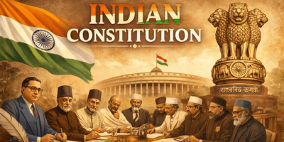 Featured image for 26 جنوری بنیادی دستور کی تشکیل اور اسکی تدوین میں مسلمانوں کا کردار