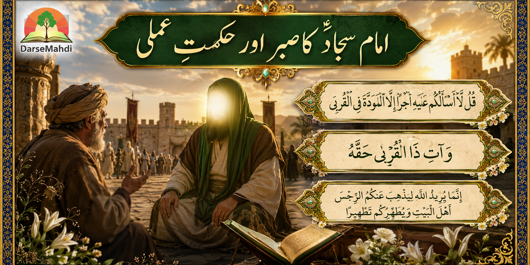 Following the tragedy of Karbala, Imam Zayn al-Abidinؑ faced the insults of an elderly Syrian man