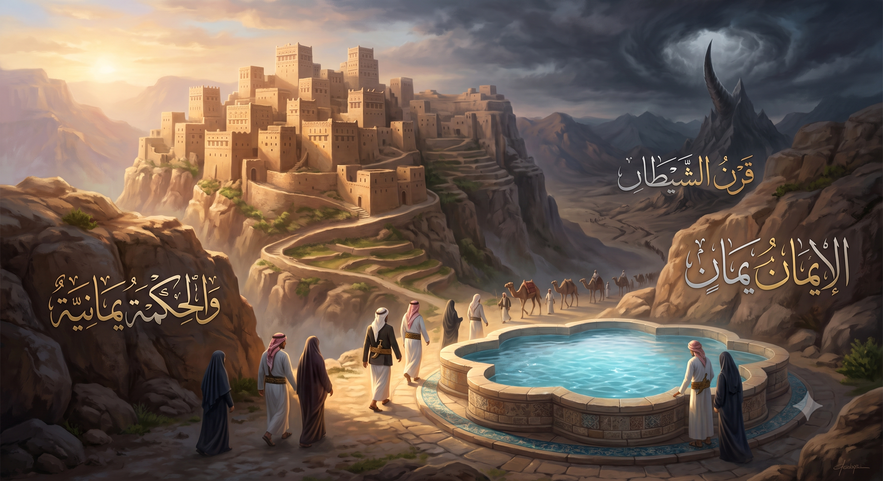 یمن: ایمان اور حکمت کی سرزمین — اور نجد کا کیا؟
