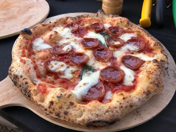 pizza at Balta Chill