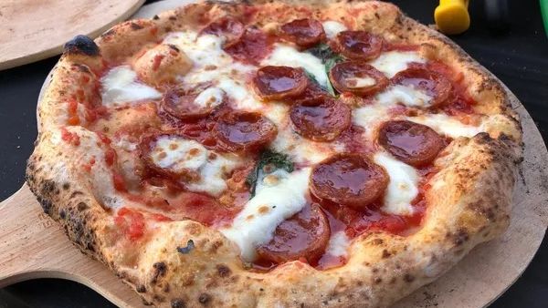 pizza at Balta Chill