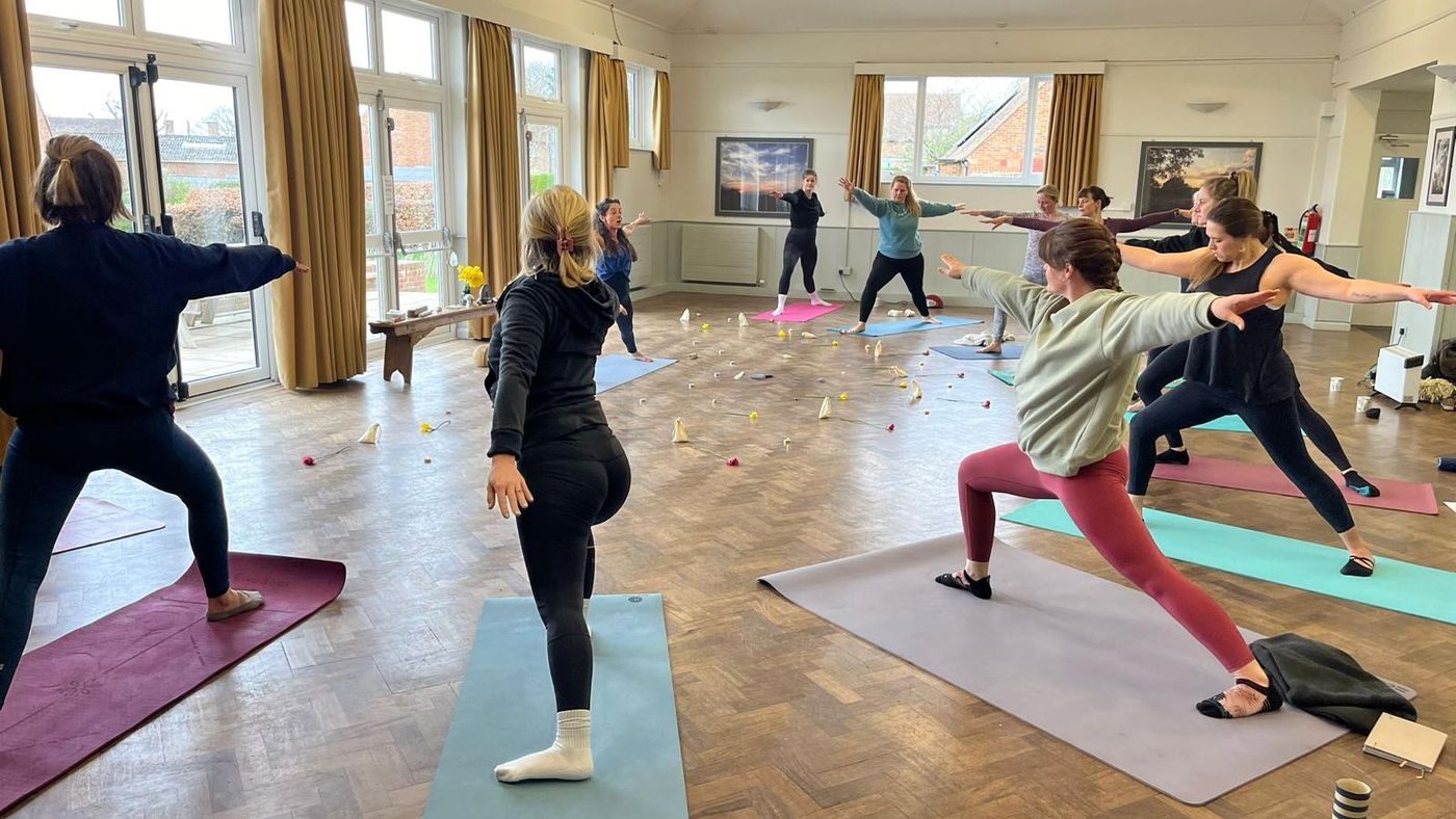 sophie yoga class