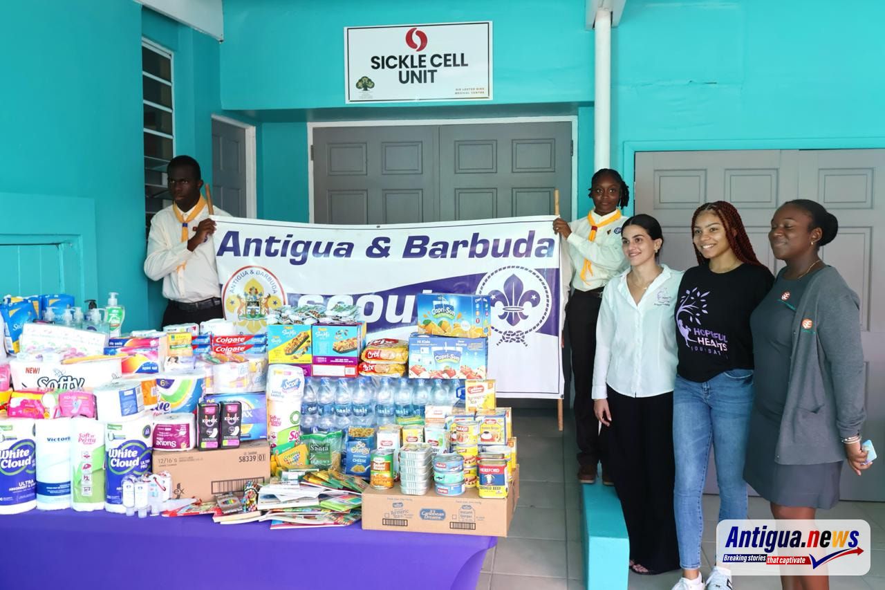 Hopeful Hearts Foundation and Antigua and Barbuda Scout Association Join Forces to Support Sickle Cell Unit