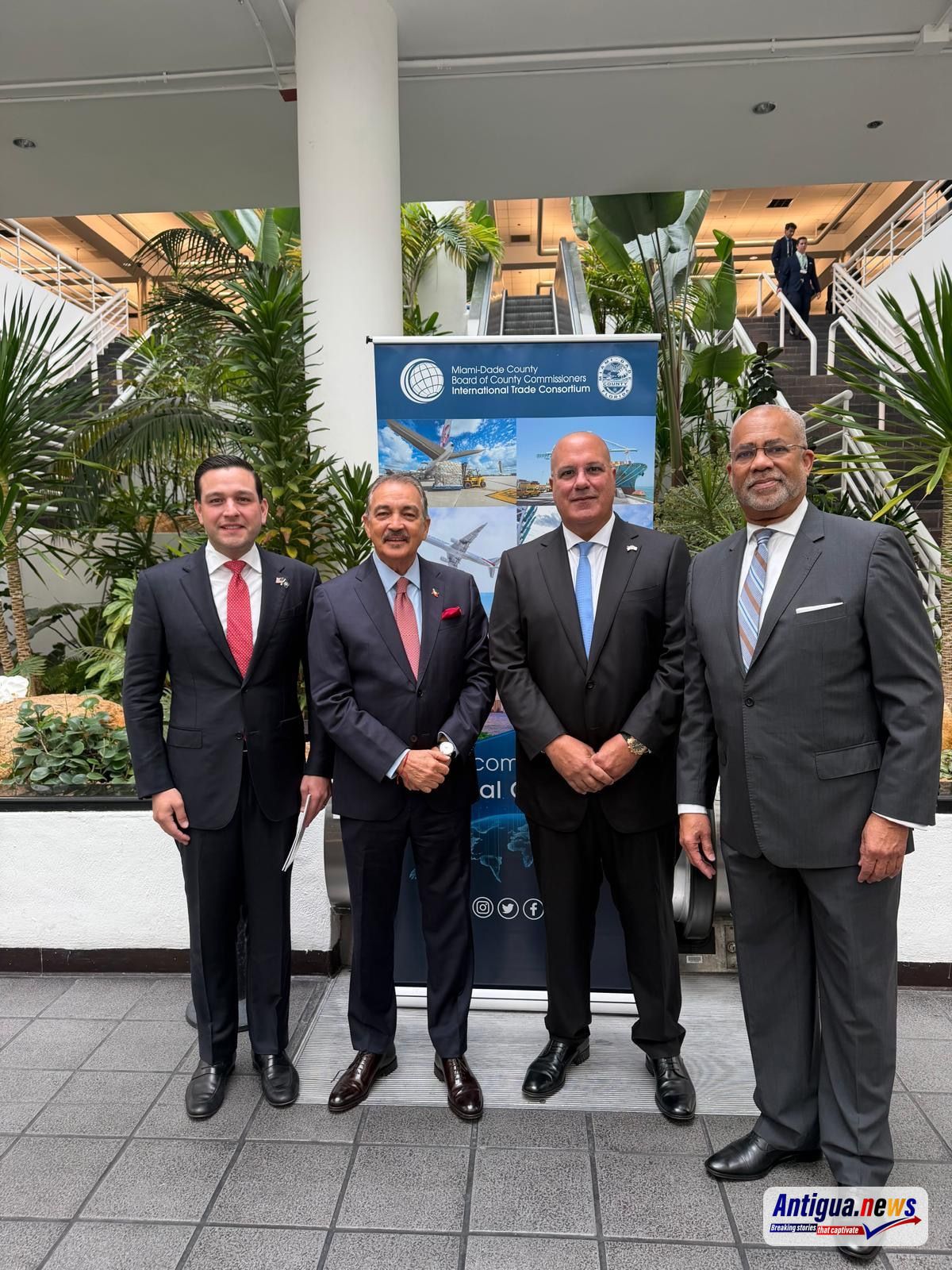 Minister Fernandez Highlights Antigua and Barbuda’s Strategic Miami Connection at Interamerican Conference