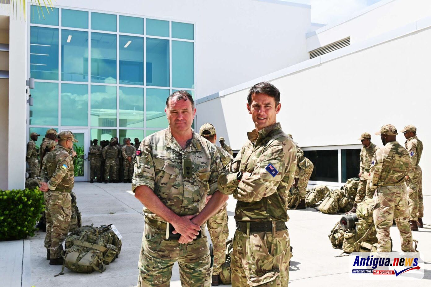 Regional Troops Arrive in Antigua and Barbuda to Strengthen CHOGM Security Preparations