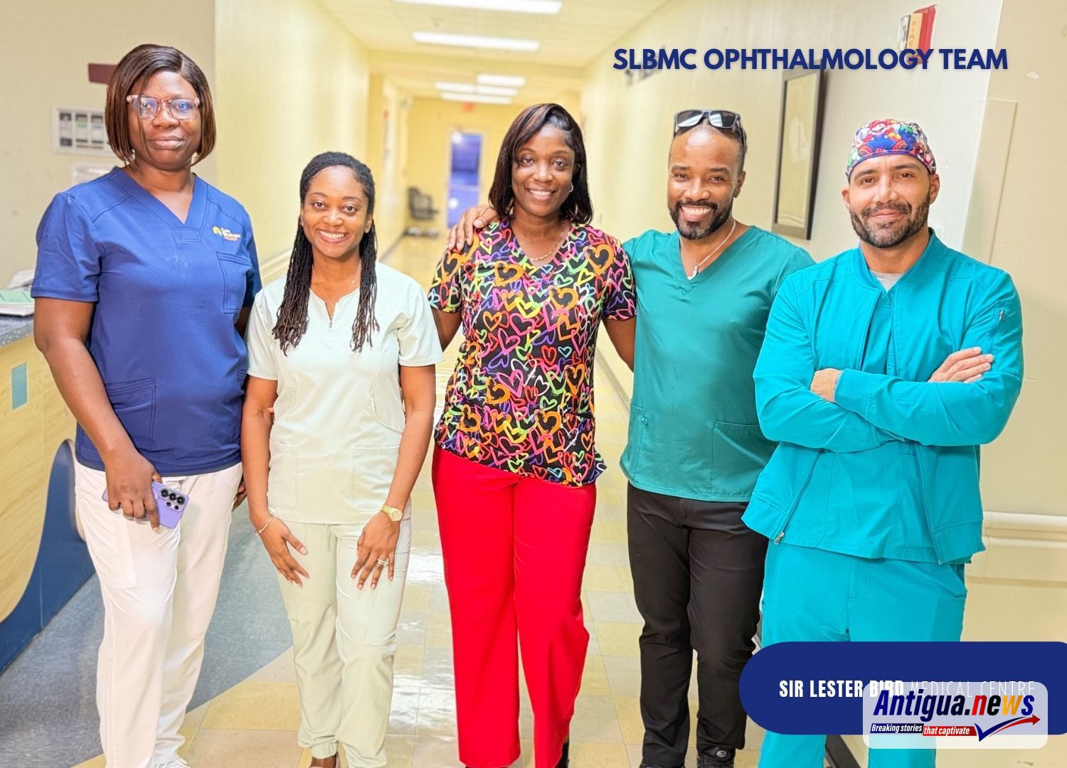 First Public-System Corneal Transplants Performed in Antigua and Barbuda