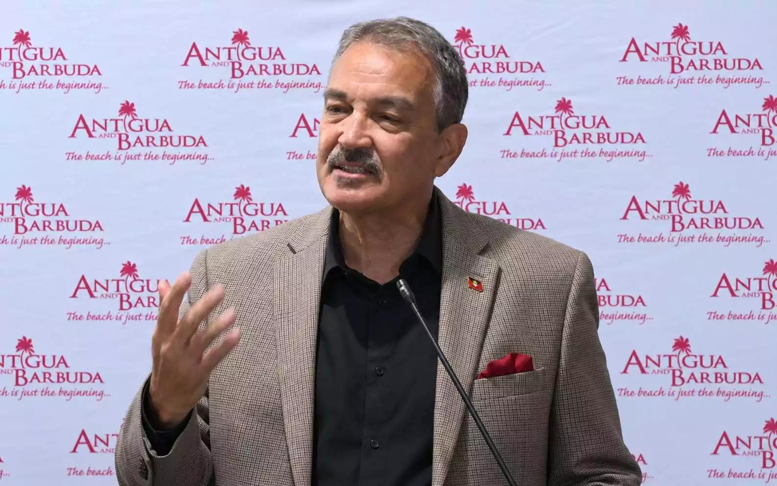 Picture of Tourism Minister Charles Fernandez