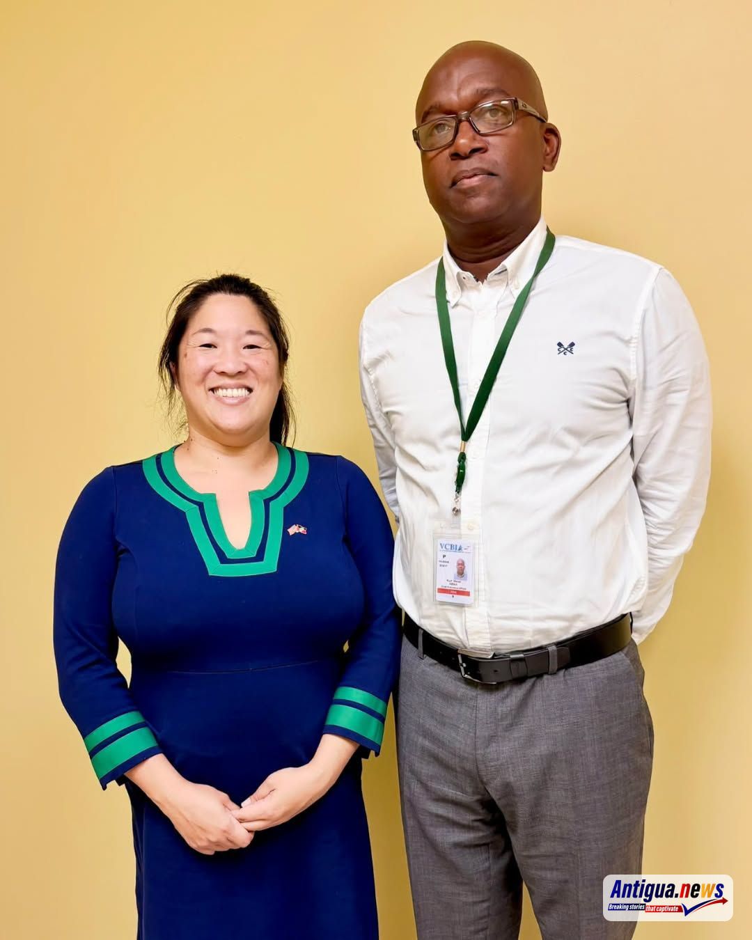 Antigua and Barbuda Senior Advisor Vicki Ting Meets ABAA CEO Kurt Menal for Talks on Aviation Development