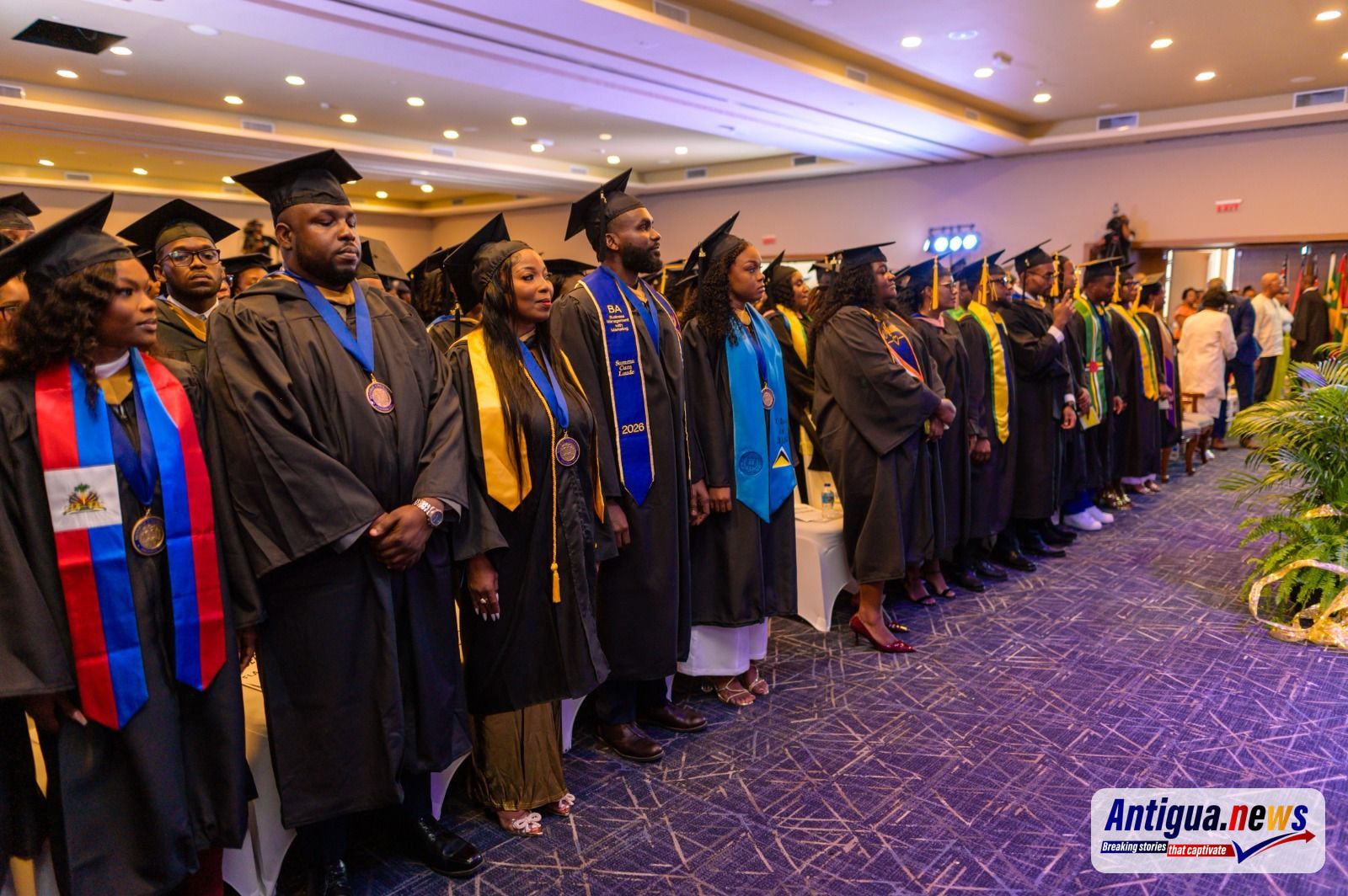 More Than 40 Antigua and Barbuda Students Graduate From Monroe University