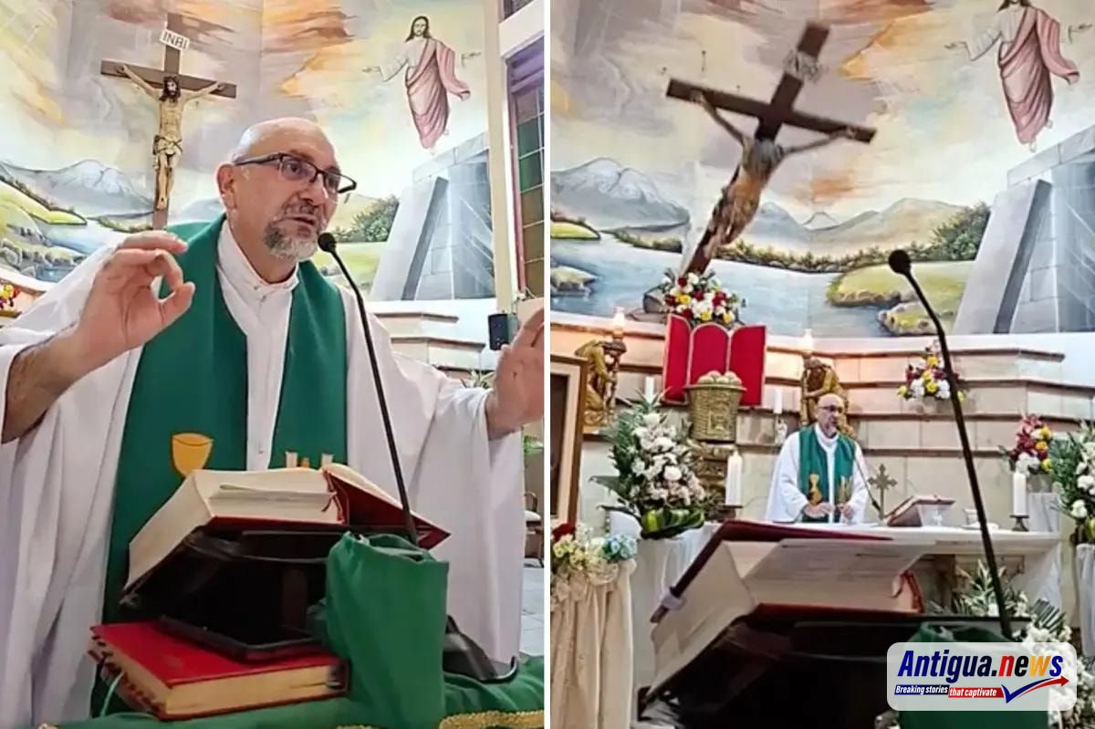 Priest Speaks About Life and Death in Final Sermon Before Falling Crucifix Kills Him During Mass