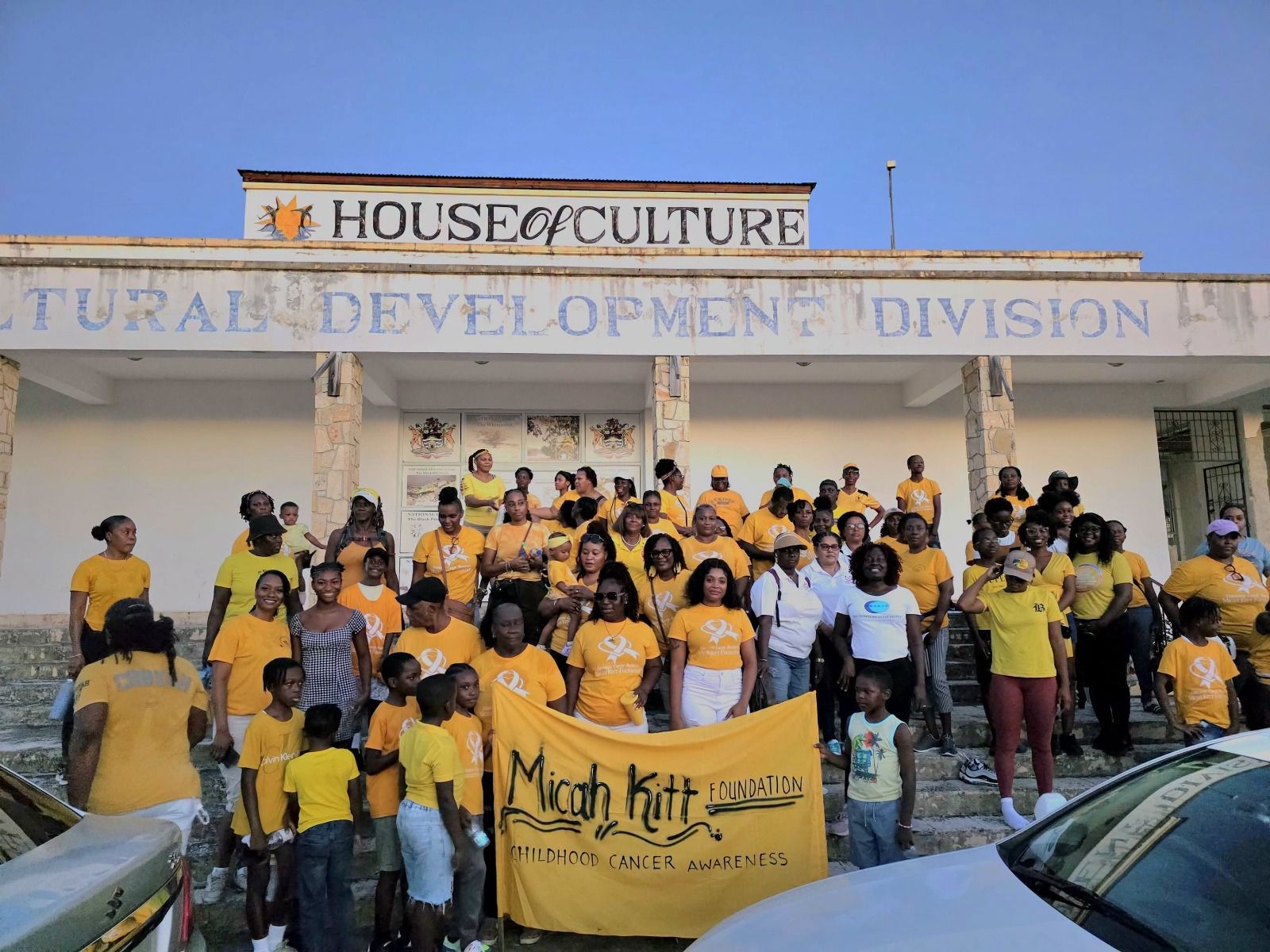 Micah Kitt Foundation and Paediatrics Department Walk for Childhood Cancer Awareness
