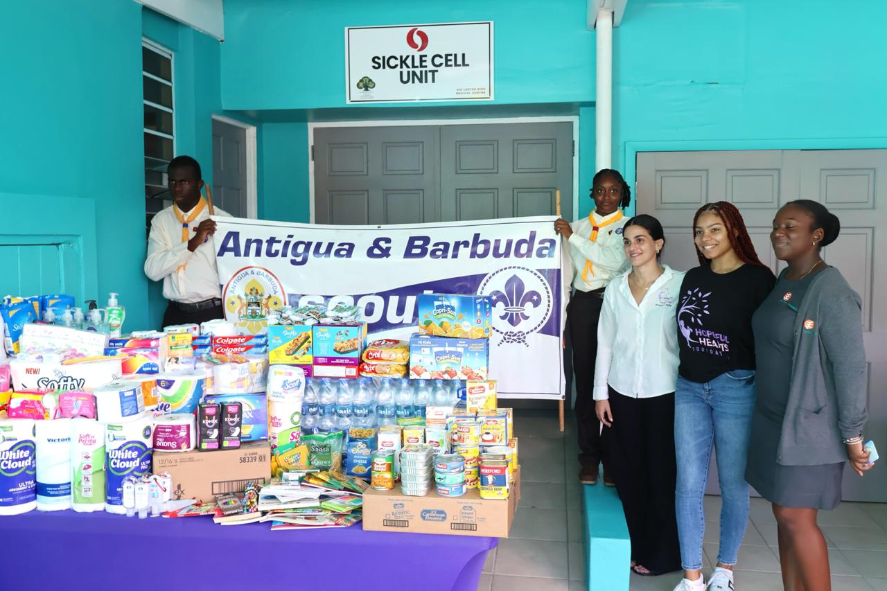 Hopeful Hearts Foundation and Antigua and Barbuda Scout Association Join Forces to Support Sickle Cell Unit