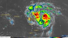 Tropical Storm Erin Maintains Track North of Leeward Islands